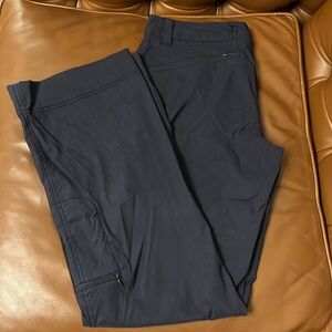 Athleta Cargo Hiking Workout Pants Size 8 Navy